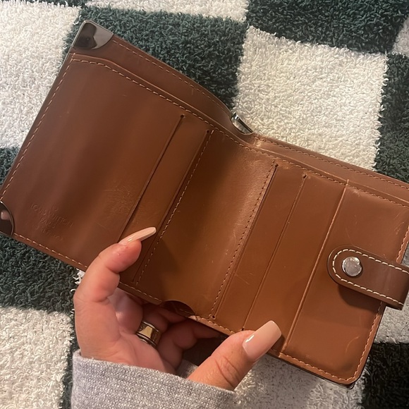 Louis Vuitton Brown Leather Wallet - Picture 2 of 8